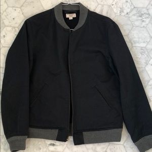 Wallace & Barnes from JCrew classic Bomber navy M